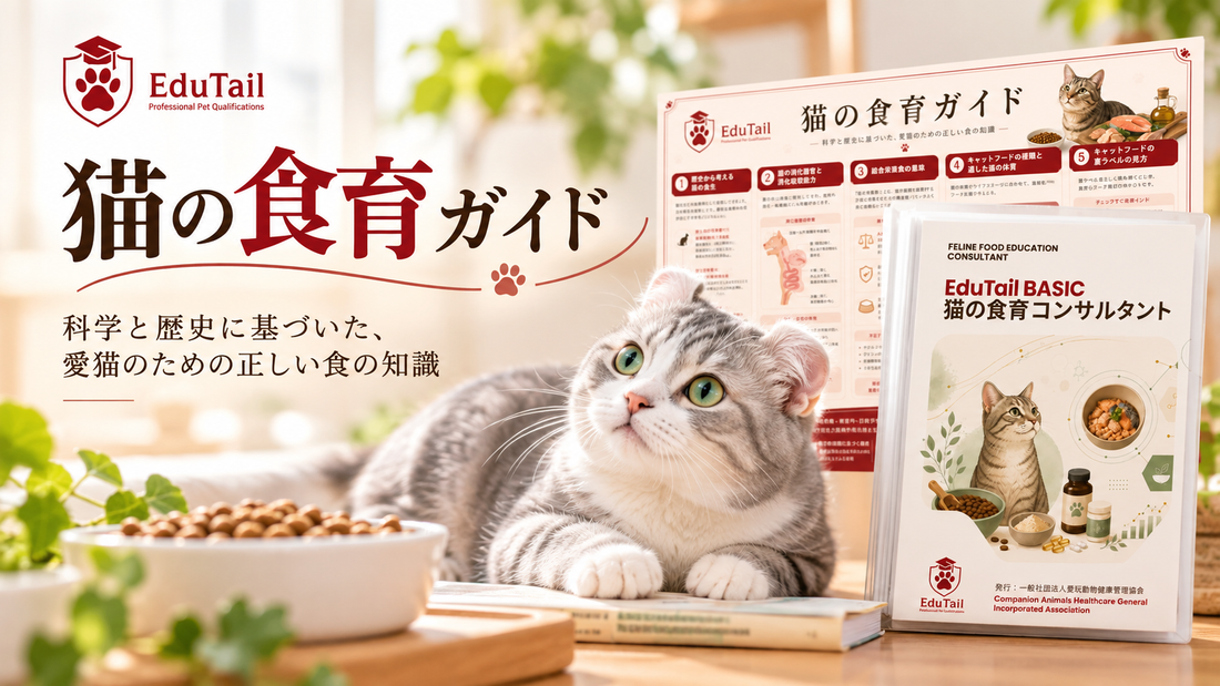 猫の食育を学べる資格とは？愛猫の食事・栄養を自宅で学ぶ通信講座