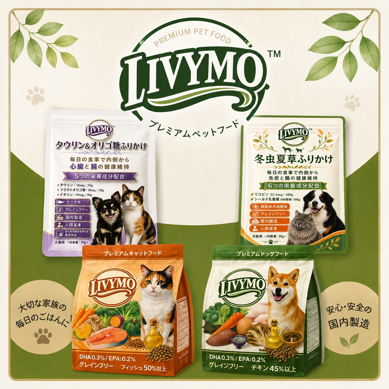 ペットフードLIVYMO
