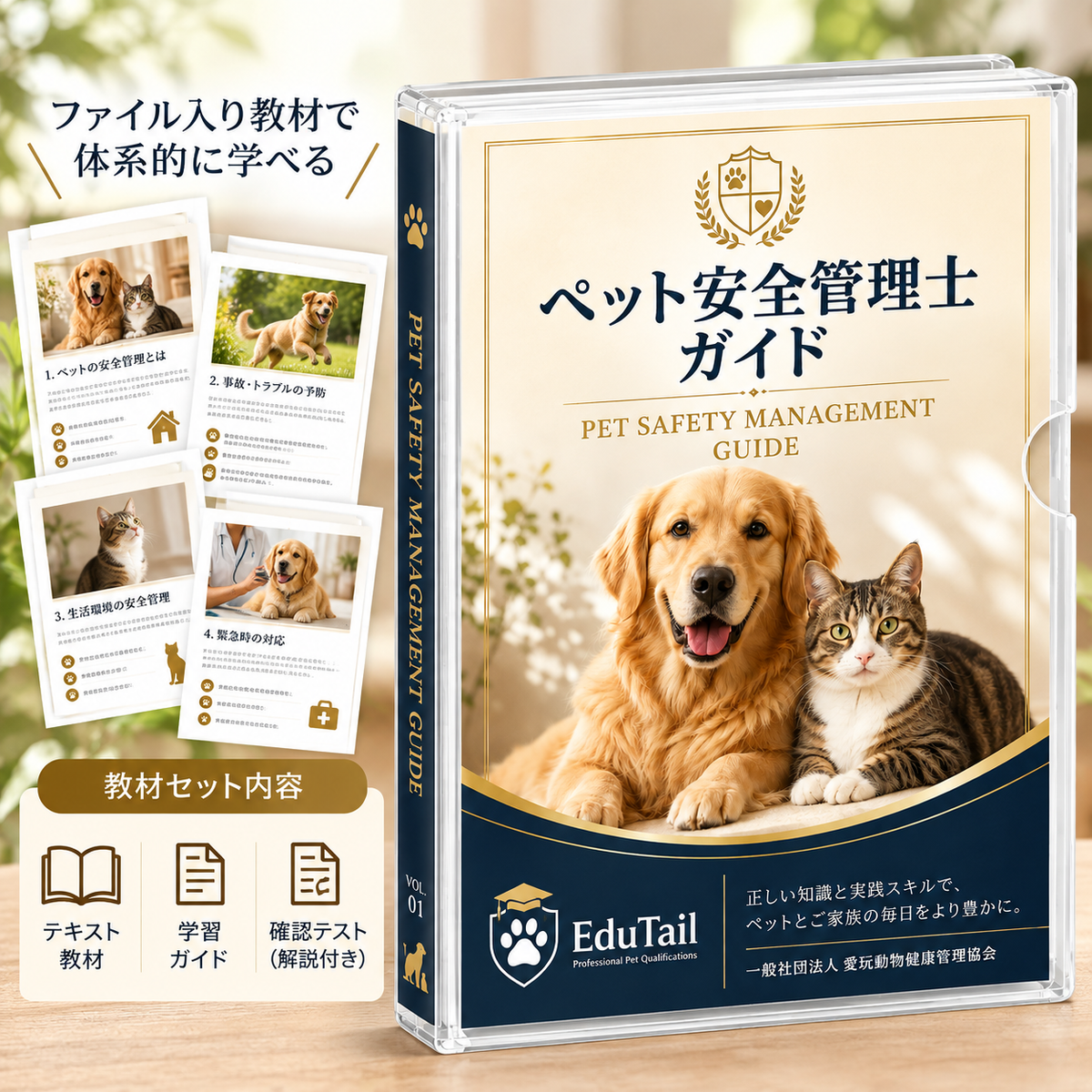 ペット安全管理士｜EduTail