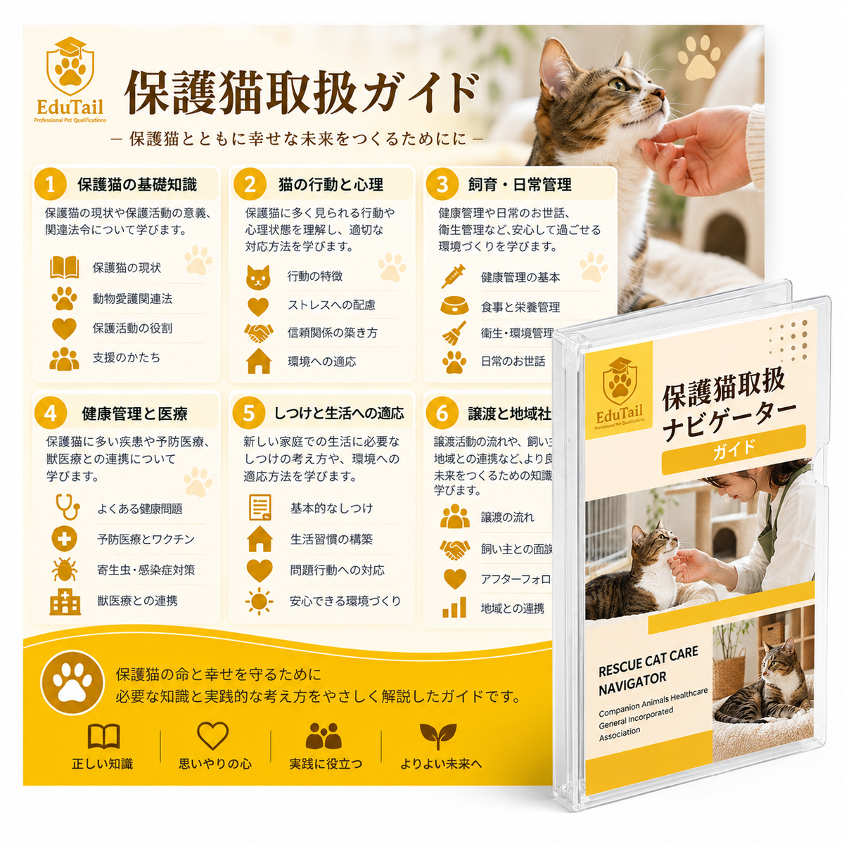 保護猫取扱ナビゲーター｜EduTail